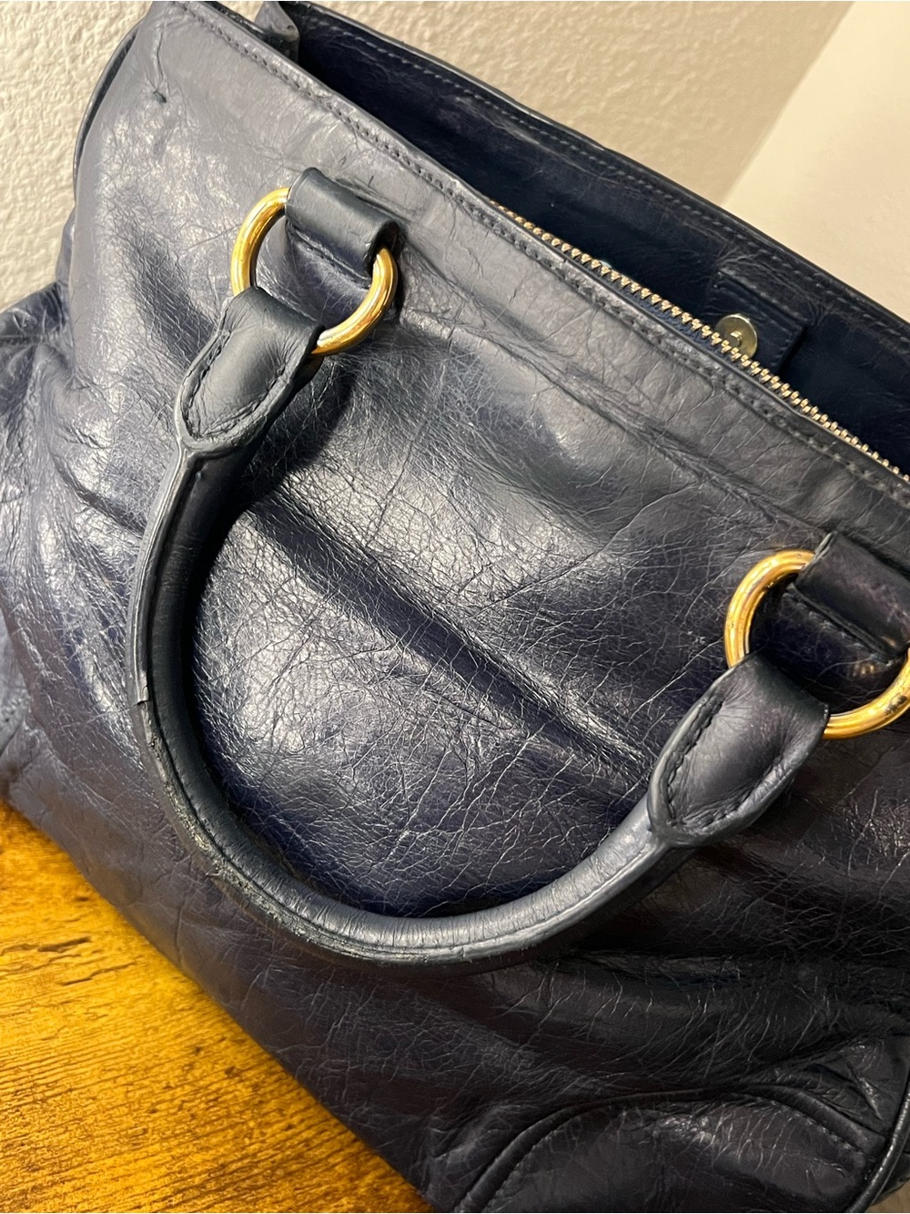 Prada Vitello satchel Galleria style bag - Picture 6 of 12
